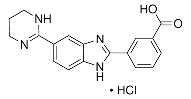 3-(5-(1,4,5,6-TETRAHYDROPYRIMIDIN-2-YL)-1H-BENZO[D]IMIDAZOL-2-YL)BENZOIC ACID, HYDROCHLORIDE AldrichCPR