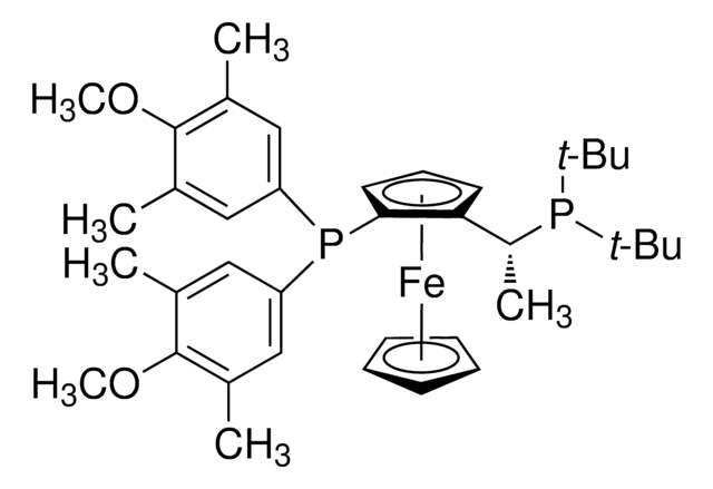 (R)-1-[(SP)-2-[Bis(4-methoxy-3,5-dimethylphenyl)phosphino]ferrocenyl}ethyldi-tert-butylphosphine &#8805;97%