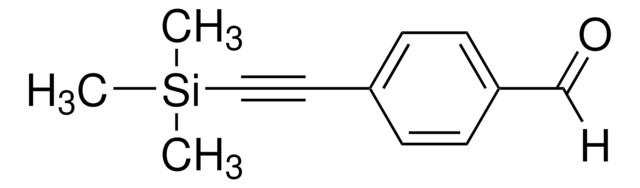 4-[(Trimethylsilyl)ethinyl]benzaldehyd 97%