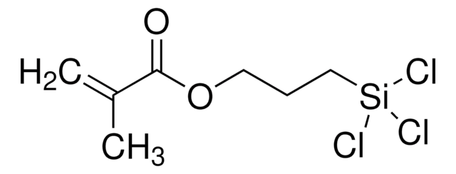 3-(Trichlorosilyl)propyl methacrylate contains BHT as stabilizer, technical, &#8805;90% (GC)