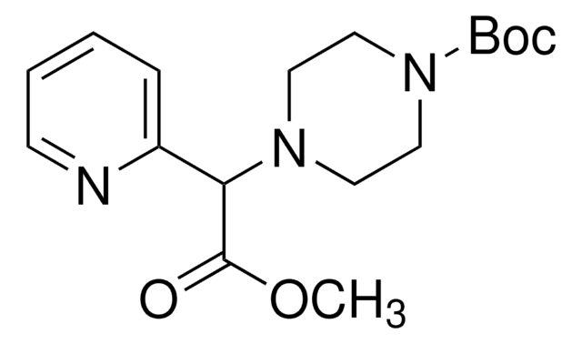 Methyl 2-(4-Boc-piperazino)-2-(2-pyridyl)acetate purum, &#8805;95.0% (HPLC)