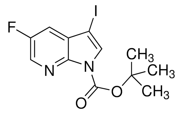 5-Fluoro-3-iodo-pyrrolo[2,3-b]pyridine-1-carboxylic acid tert-butyl ester AldrichCPR