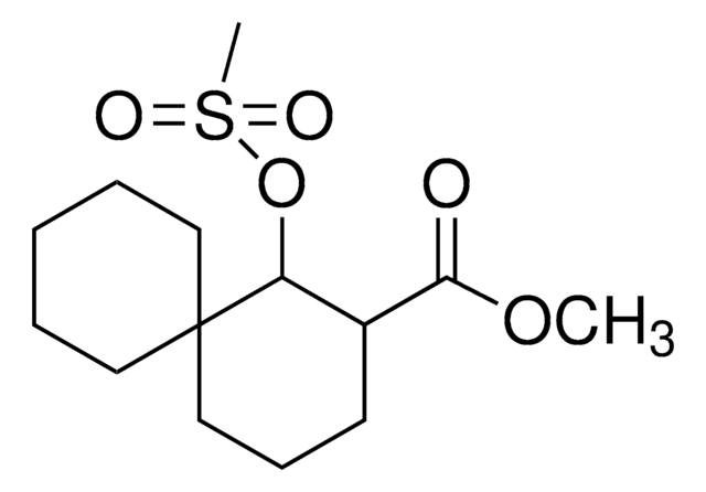 METHYL 1-[(METHYLSULFONYL)OXY]SPIRO[5.5]UNDECANE-2-CARBOXYLATE AldrichCPR