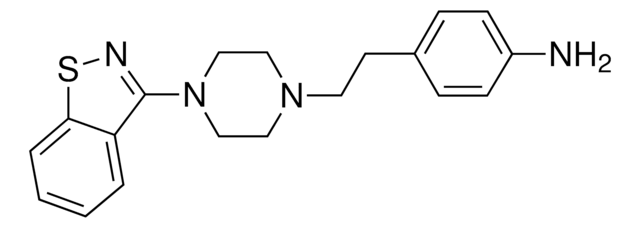 4-[2-[4-(1,2-BENZISOTHIAZOL-3-YL)-1-PIPERAZINYL]ETHYL]PHENYLAMINE AldrichCPR