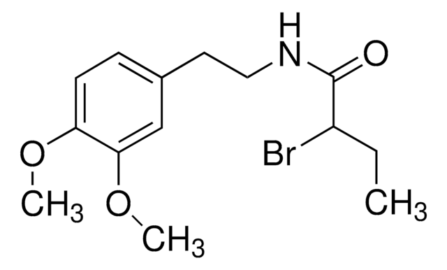 2-Bromo-N-[2-(3,4-dimethoxyphenyl)ethyl]butanamide AldrichCPR