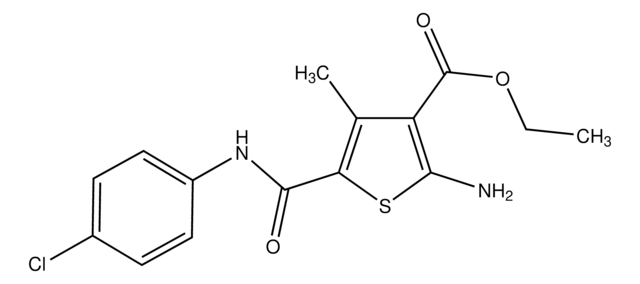 Ethyl 2-amino-5-(4-chlorophenylcarbamoyl)-4-methylthiophene-3-carboxylate