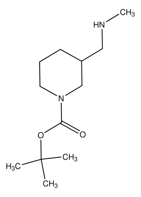 tert-Butyl 3-[(methylamino)methyl]-1-piperidinecarboxylate AldrichCPR