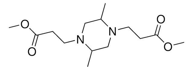 Dimethyl 3,3&#8242;-(2,5-dimethylpiperazine-1,4-diyl)dipropanoate AldrichCPR