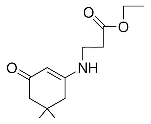 ETHYL 3-(5,5-DIMETHYL-3-OXO-1-CYCLOHEXEN-1-YLAMINO)PROPIONATE AldrichCPR