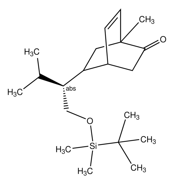 8-[1-({[TERT-BUTYL(DIMETHYL)SILYL]OXY}METHYL)-2-METHYLPROPYL]-1-METHYLBICYCLO[2.2.2]OCT-5-EN-2-ONE AldrichCPR