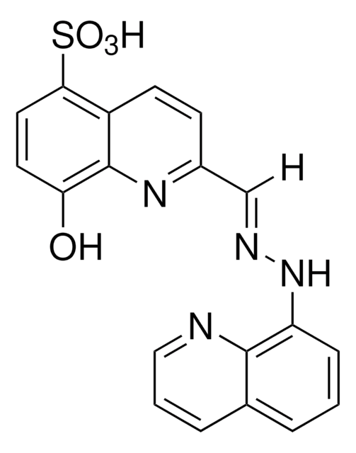 8-Hydroxy-2-(8-quinolylhydrazonomethyl)-5-quinolinesulfonic acid purum ...