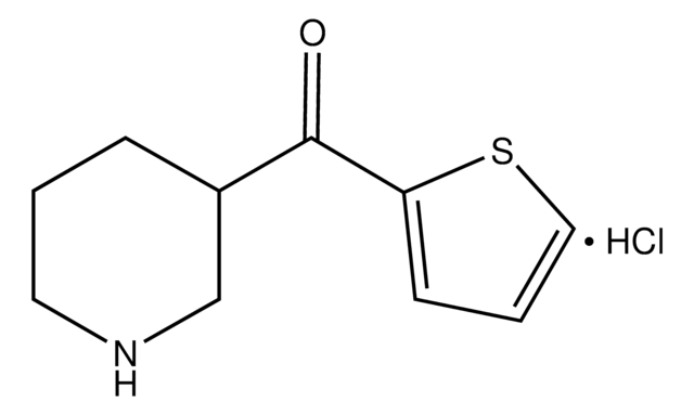 Piperidin-3-yl(2-thienyl)methanone hydrochloride AldrichCPR