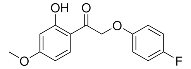 2-(4-FLUOROPHENOXY)-1-(2-HYDROXY-4-METHOXYPHENYL)ETHANONE AldrichCPR