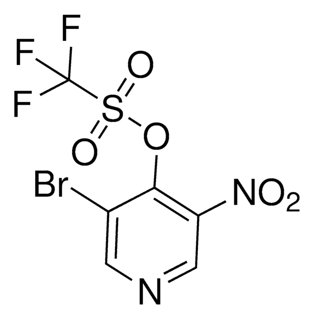 3-Bromo-5-nitropyridin-4-yl trifluoromethanesulfonate AldrichCPR