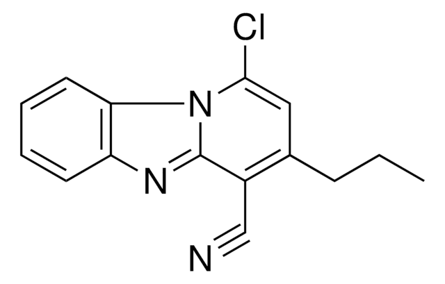 1-CHLORO-3-PROPYLPYRIDO(1,2-A)BENZIMIDAZOLE-4-CARBONITRILE AldrichCPR