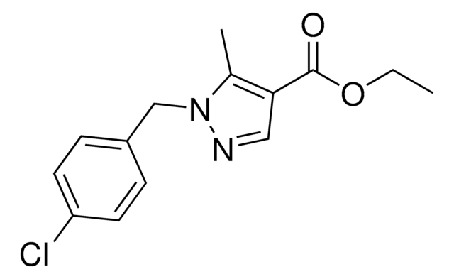 Ethyl 1-(4-chlorobenzyl)-5-methyl-1H-pyrazole-4-carboxylate AldrichCPR