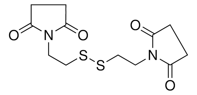 1-(2-{[2-(2,5-DIOXO-1-PYRROLIDINYL)ETHYL]DISULFANYL}ETHYL)-2,5-PYRROLIDINEDIONE AldrichCPR