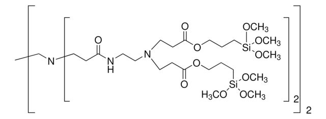 PAMAM-OS-trimethoxysilyl dendrimer, generation 0 solution 10&#160;wt. % in isopropanol