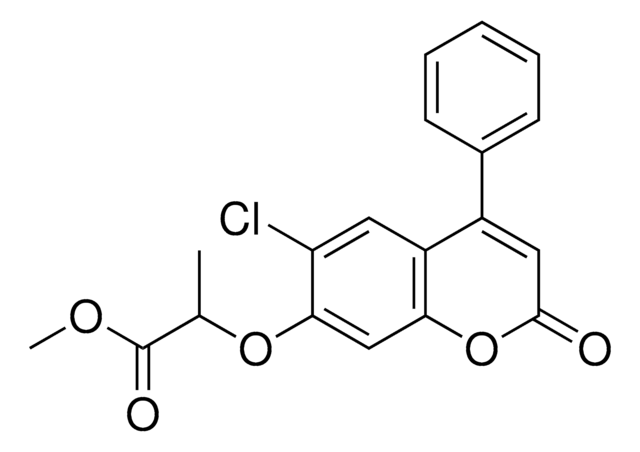 METHYL 2-((6-CHLORO-2-OXO-4-PHENYL-2H-CHROMEN-7-YL)OXY)PROPANOATE AldrichCPR