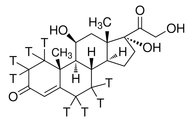 Hydrocortisone-[1,2,6,7-3H(N)] &#8805;95% (Radiochemical Purity), ethanol solution