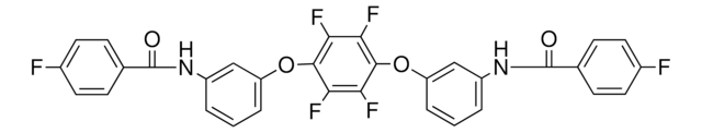 4-FLUORO-N-[3-(2,3,5,6-TETRAFLUORO-4-{3-[(4-FLUOROBENZOYL)AMINO]PHENOXY}PHENOXY)PHENYL]BENZAMIDE AldrichCPR