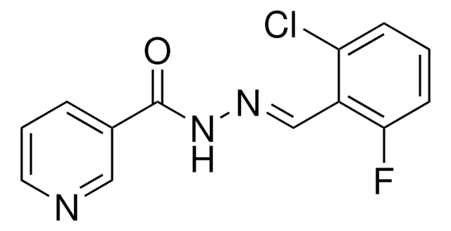 N'-(2-CHLORO-6-FLUOROBENZYLIDENE)NICOTINOHYDRAZIDE AldrichCPR