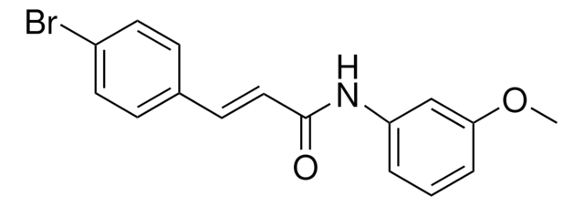 3-(4-BROMOPHENYL)-N-(3-METHOXYPHENYL)-2-PROPENAMIDE AldrichCPR