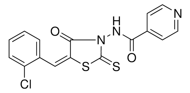 N-(5-(2-CHLORO-BENZYLIDENE)-4-OXO-2-THIOXO-THIAZOLIDIN-3-YL)-ISONICOTINAMIDE AldrichCPR