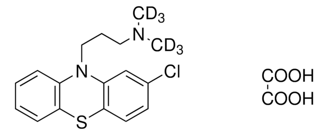 Chlorpromazine-(dimethyl-d6) oxalate 98 atom % D, 97% (CP)