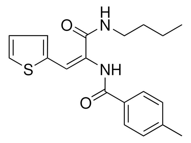 N-(1-BUTYLCARBAMOYL-2-THIOPHEN-2-YL-VINYL)-4-METHYL-BENZAMIDE AldrichCPR