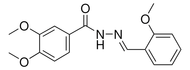 3,4-DIMETHOXY-N'-(2-METHOXYBENZYLIDENE)BENZOHYDRAZIDE AldrichCPR