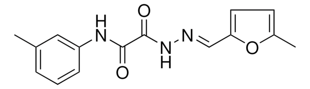 2-(2-((5-METHYL-2-FURYL)METHYLENE)HYDRAZINO)-N-(3-METHYLPHENYL)-2-OXOACETAMIDE AldrichCPR