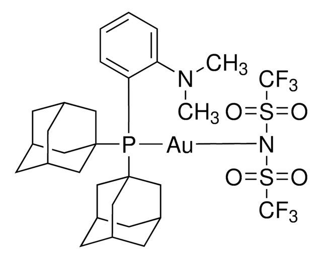 [Di(1-adamantyl)-2-dimethylaminophenylphosphine]gold(I) bis(trifluoromethanesulfonyl)imide 97%