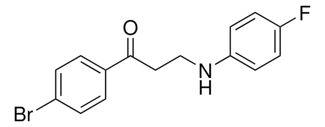 1-(4-BROMOPHENYL)-3-(4-FLUOROANILINO)-1-PROPANONE AldrichCPR