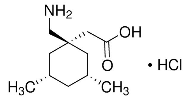 rac-2-((3R,5S)-1-(Aminomethyl)-3,5-dimethylcyclohexyl)acetic acid hydrochloride AldrichCPR