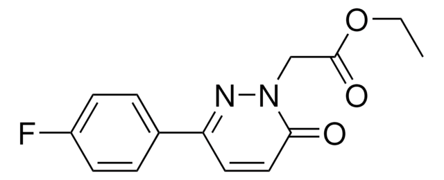 ETHYL (3-(4-FLUOROPHENYL)-6-OXO-1(6H)-PYRIDAZINYL)ACETATE AldrichCPR