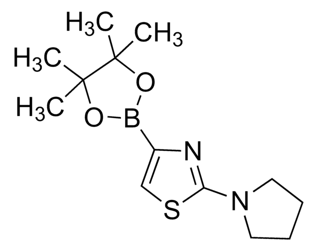 2-(Pyrrolidin-1-yl)thiazole-4-boronic acid pinacol ester AldrichCPR