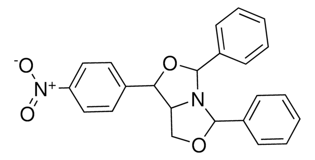 1-(4-Nitrophenyl)-3,5-diphenyldihydro-1H-[1,3]oxazolo[3,4-c][1,3]oxazole AldrichCPR