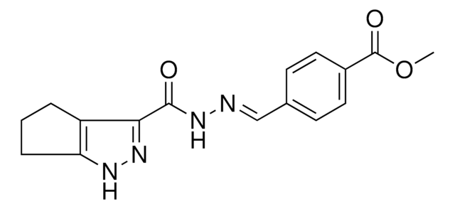 METHYL 4-{(E)-[(1,4,5,6-TETRAHYDROCYCLOPENTA[C]PYRAZOL-3-YLCARBONYL)HYDRAZONO]METHYL}BENZOATE AldrichCPR