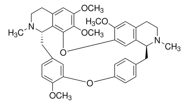 Tetrandrine analytical standard, for drug analysis