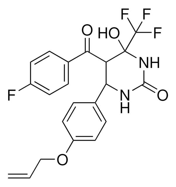 6-[4-(ALLYLOXY)PHENYL]-5-(4-FLUOROBENZOYL)-4-HYDROXY-4-(TRIFLUOROMETHYL)TETRAHYDRO-2(1H)-PYRIMIDINONE AldrichCPR