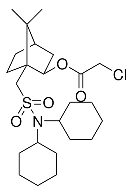 1-{[(DICYCLOHEXYLAMINO)SULFONYL]METHYL}-7,7-DIMETHYLBICYCLO[2.2.1]HEPT-2-YL CHLOROACETATE AldrichCPR