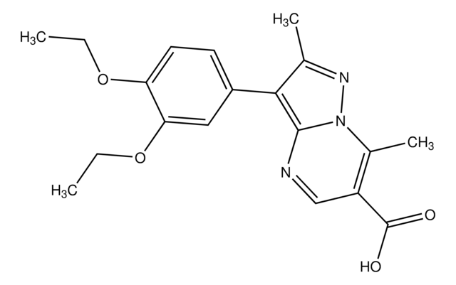 3-(3,4-Diethoxyphenyl)-2,7-dimethylpyrazolo[1,5-a]pyrimidine-6-carboxylic acid