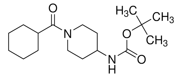 tert-Butyl 1-(cyclohexylcarbonyl)-4-piperidinylcarbamate AldrichCPR