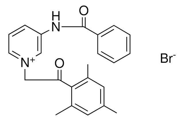 3-BENZOYLAMINO-1-(2-OXO-2-(2,4,6-TRIMETHYL-PHENYL)-ETHYL)-PYRIDINIUM, BROMIDE AldrichCPR