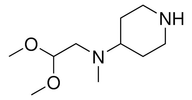 N-(2,2-Dimethoxyethyl)-N-methylpiperidin-4-amine AldrichCPR