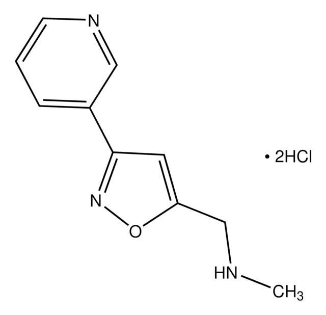 N-Methyl-1-(3-pyridin-3-ylisoxazol-5-yl)methanamine dihydrochloride AldrichCPR