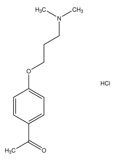 1-{4-[3-(dimethylamino)propoxy]phenyl}ethanone hydrochloride AldrichCPR