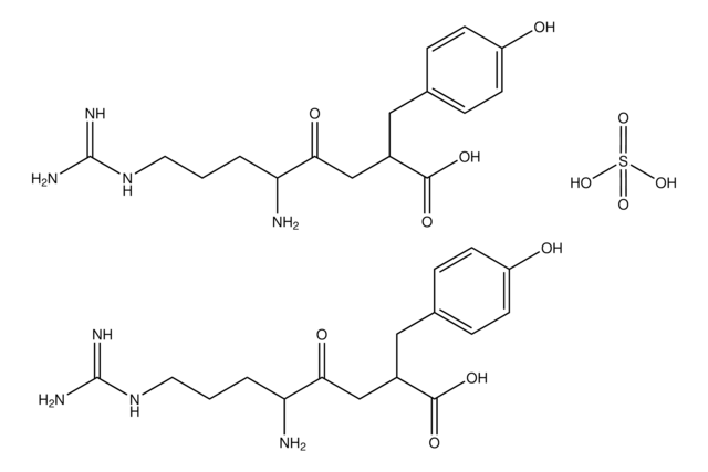 Arphamenine B hemisulfate salt hydrate from microbial