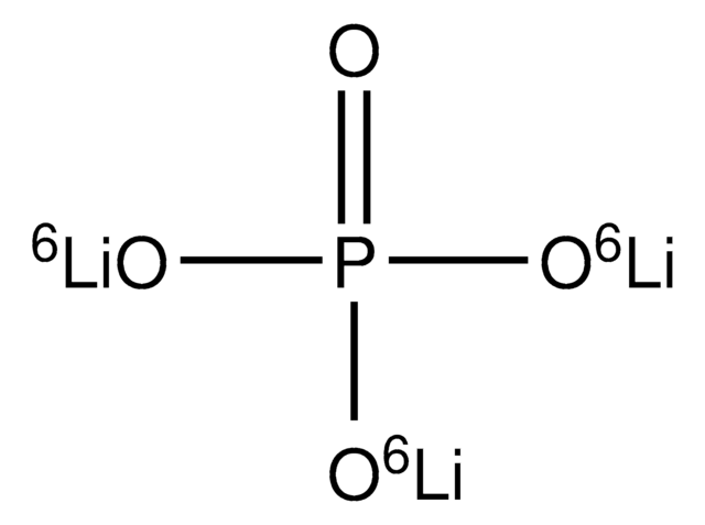 Lithium-6Li3 phosphate &#8805;95 atom % 6Li, 97% (CP)